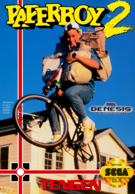 Paperboy 2 (Usa) Genesis Print Poster