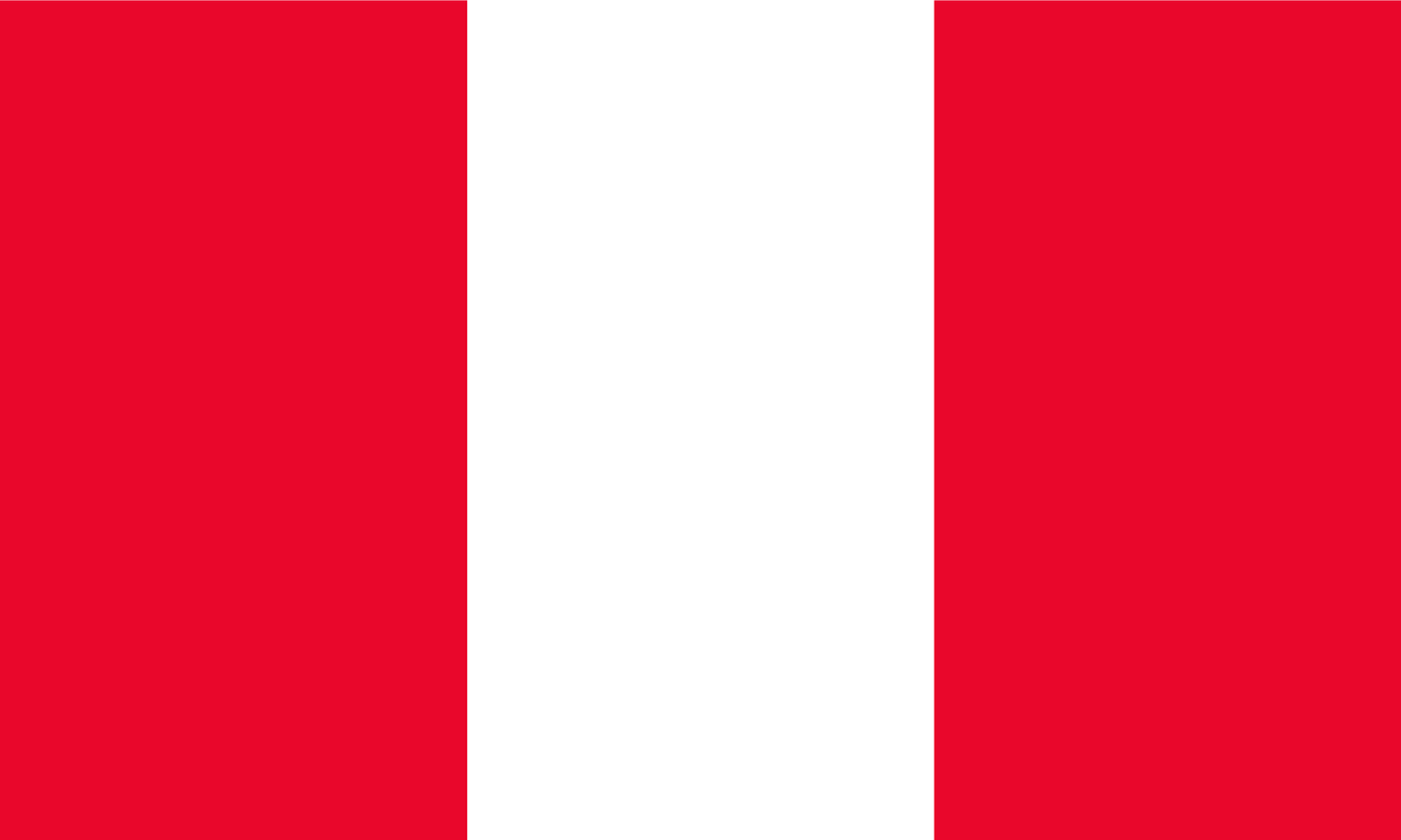 Peru Flag Print Poster