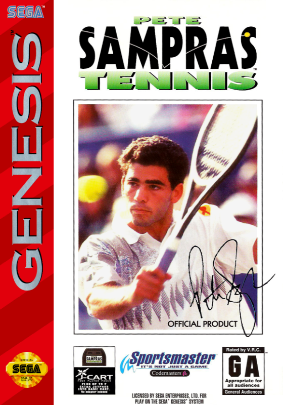 Pete Sampras Tennis (Usa) Genesis Print Poster