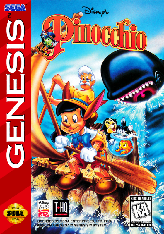 Pinocchio (Usa) Genesis Print Poster