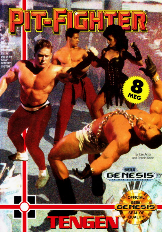 Pit Fighter (Usa) Genesis Print Poster