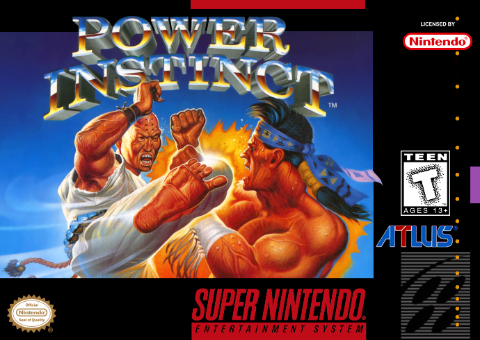 Power Instinct (Usa) Snes Print Poster