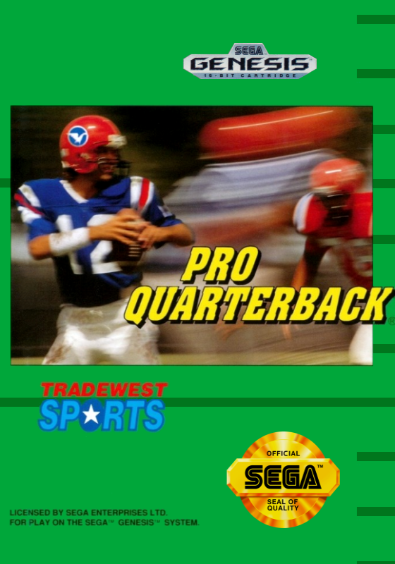 Pro Quarterback (Usa) Genesis Print Poster