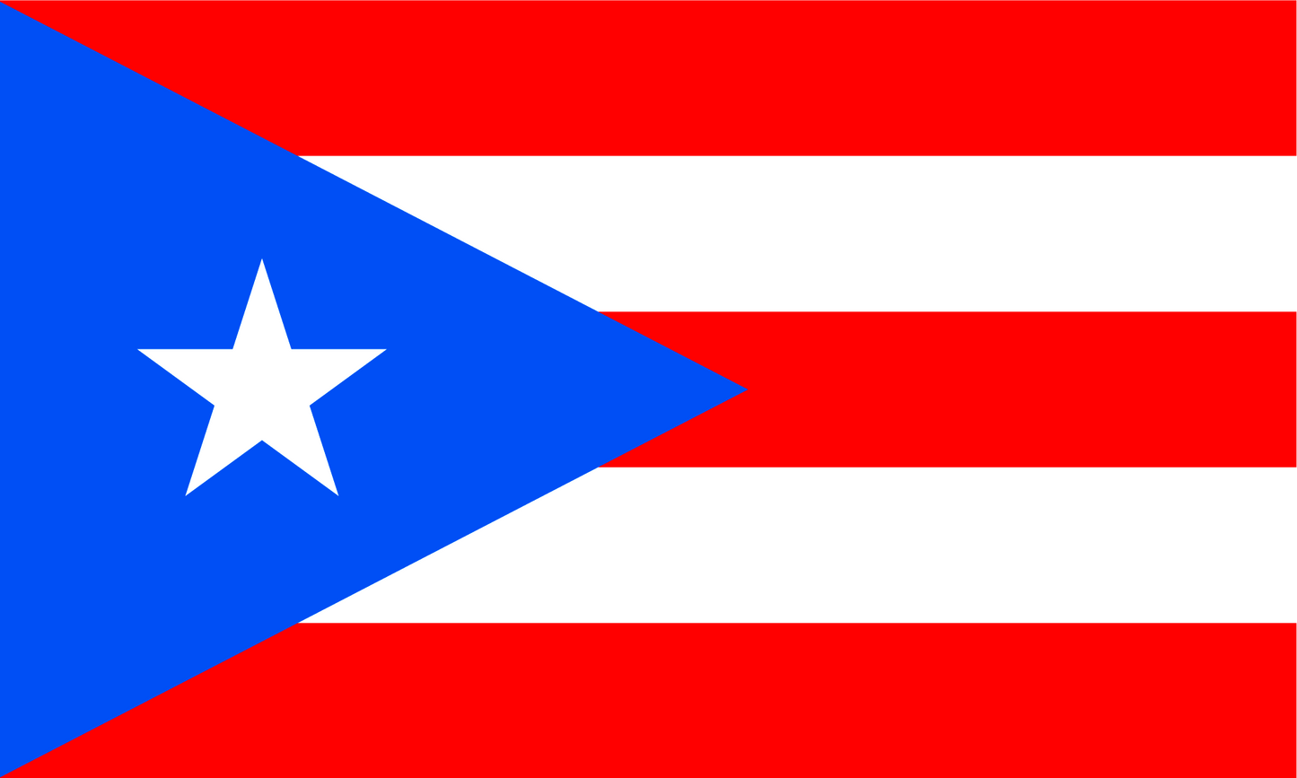 Puerto Rico Flag Print Poster