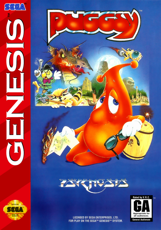 Puggsy (Usa) Genesis Print Poster