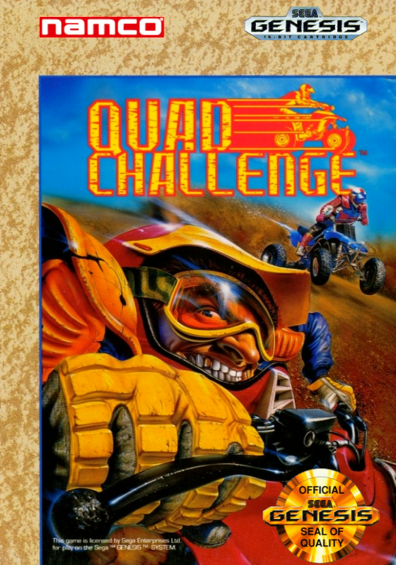 Quad Challenge (Usa) Genesis Print Poster