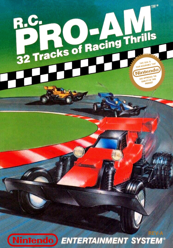 R.C. Pro Am (Usa) Nes Print Poster