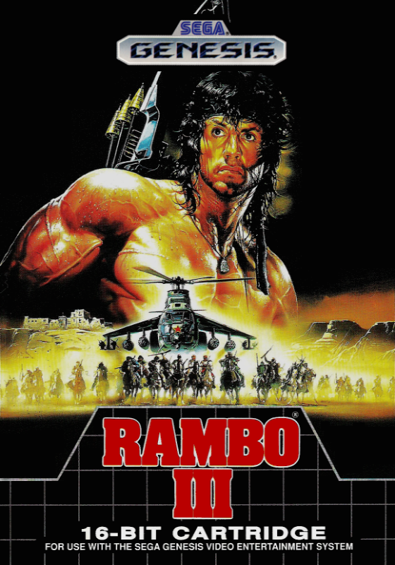 Rambo Iii (Usa) Genesis Print Poster