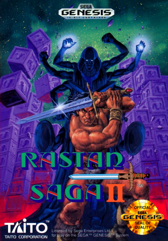 Rastan Saga Ii (Usa) Genesis Print Poster