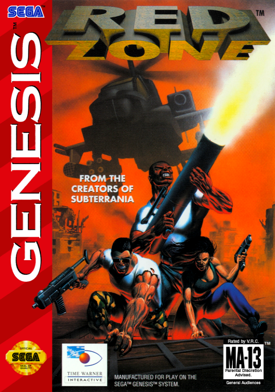 Red Zone (Usa) Genesis Print Poster