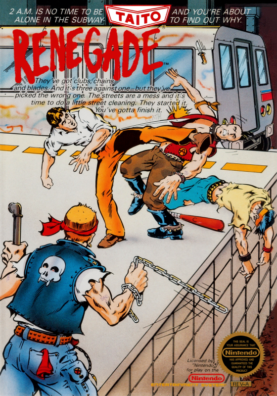 Renegade (Usa) Nes Print Poster