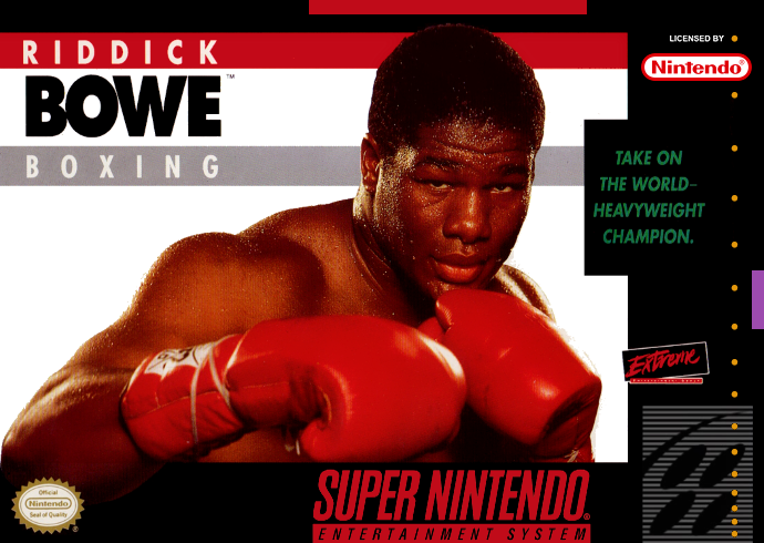 Riddick Bowe Boxing (Usa) Snes Print Poster
