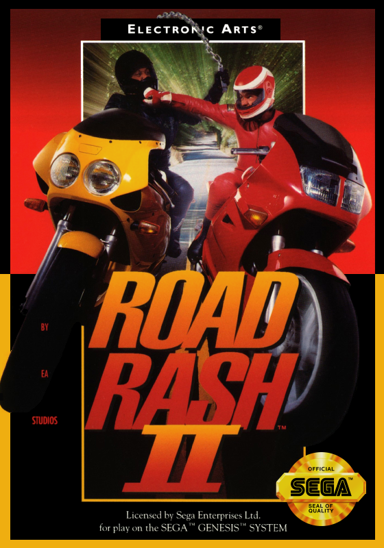 Road Rash 2 (Usa) Genesis Print Poster