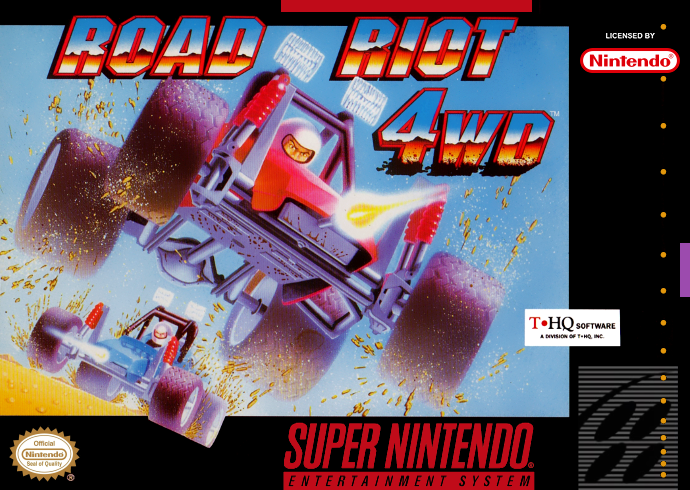 Road Riot 4Wd (Usa) Snes Print Poster