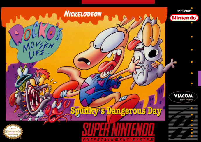 Rocko S Modern Life (Usa) Snes Print Poster