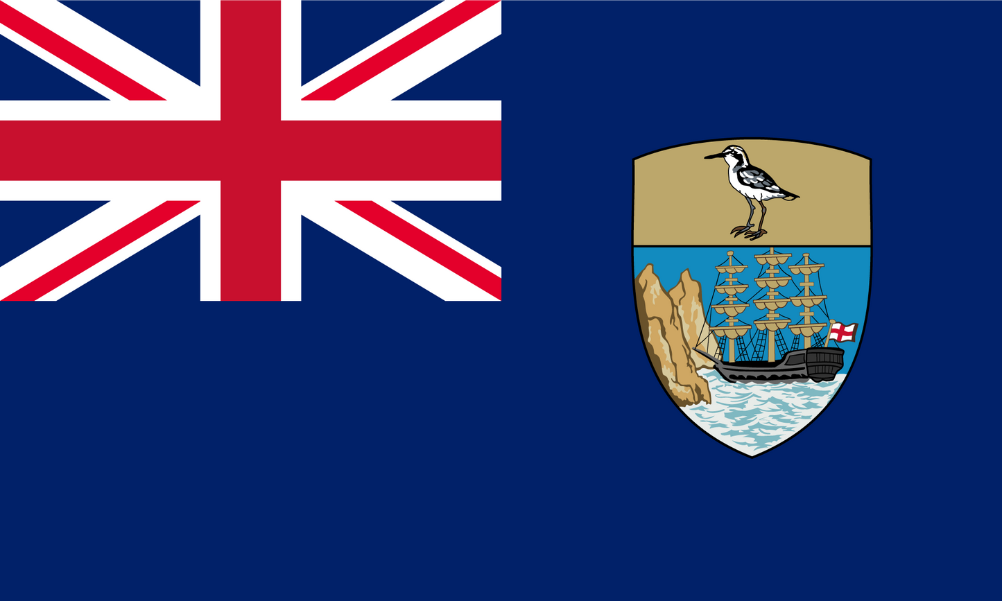 Saint Helena Flag Print Poster