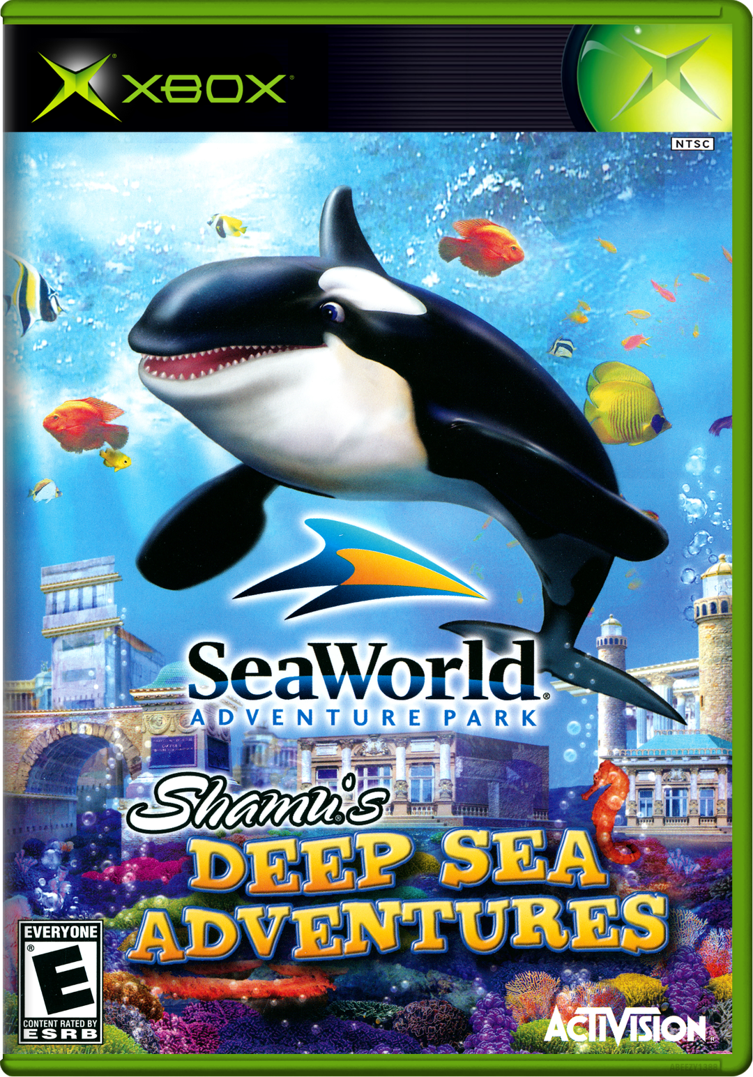 Seaworld Adventure Parks Shamu'S Deep Sea Adventures (Usa, Europe) Xbox Print Poster