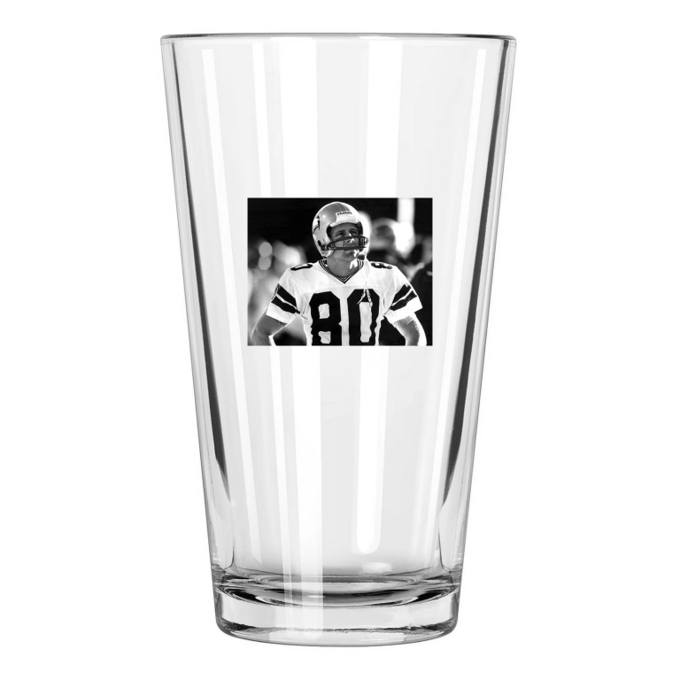 Seattle Seahawks Steve Largent Photo Nfl Football Pint Beer Drinking Glass