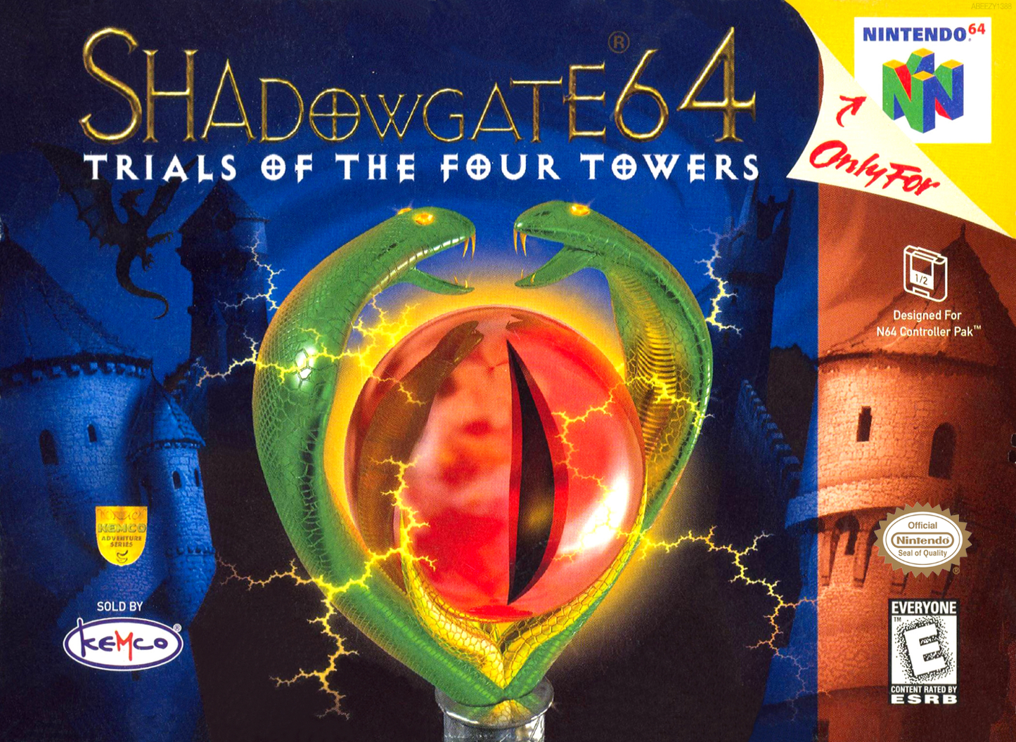 Shadowgate 64 Trials Of The Four Towers N64 Print Poster