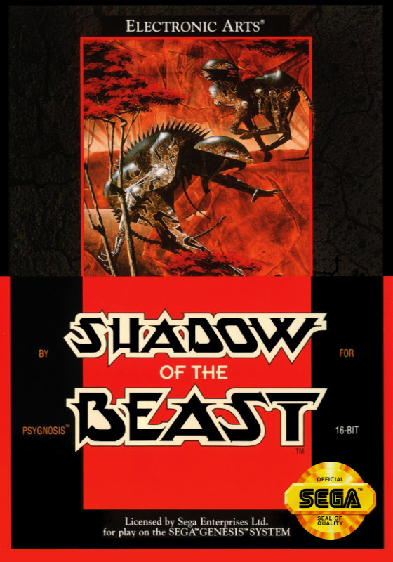 Shadow Of The Beast (Usa) Genesis Print Poster