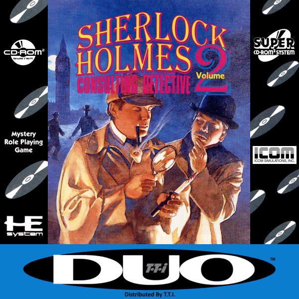 Sherlock Holmes Consulting Detective Volume 2 (Cd) Turbografx 16 Print Poster