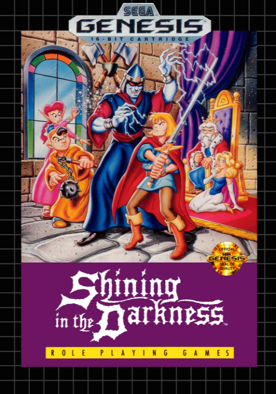 Shining In The Darkness (Usa) Genesis Print Poster
