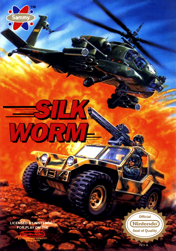 Silkworm (Usa) Nes Print Poster