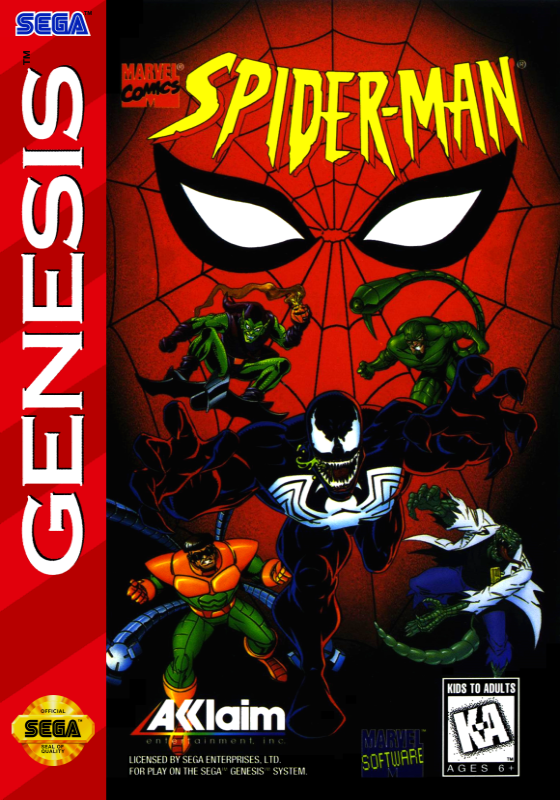 Spider Man (Usa) (Acclaim) Genesis Print Poster