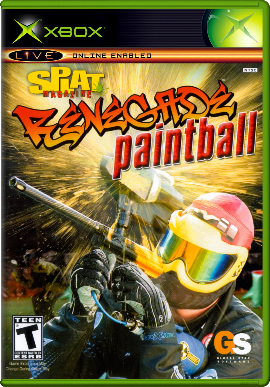 Splat Magazine Renegade Paintball (Usa, Europe) Xbox Print Poster