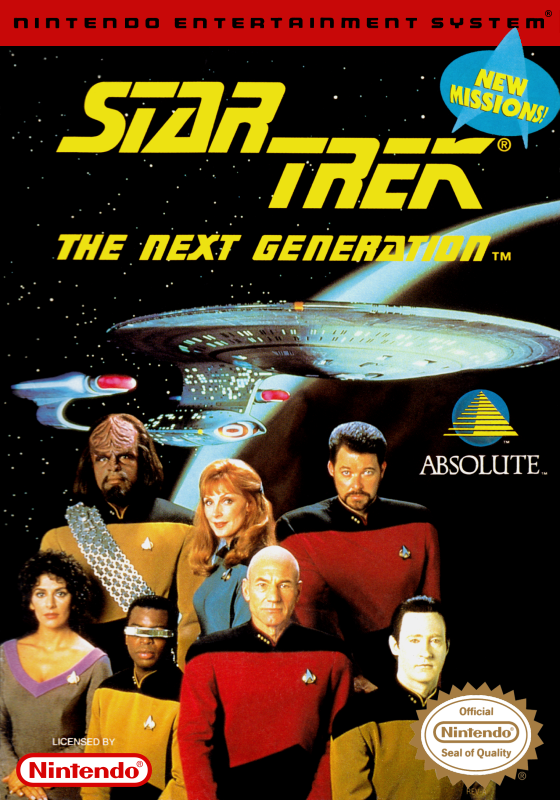 Star Trek The Next Generation (Usa) Nes Print Poster