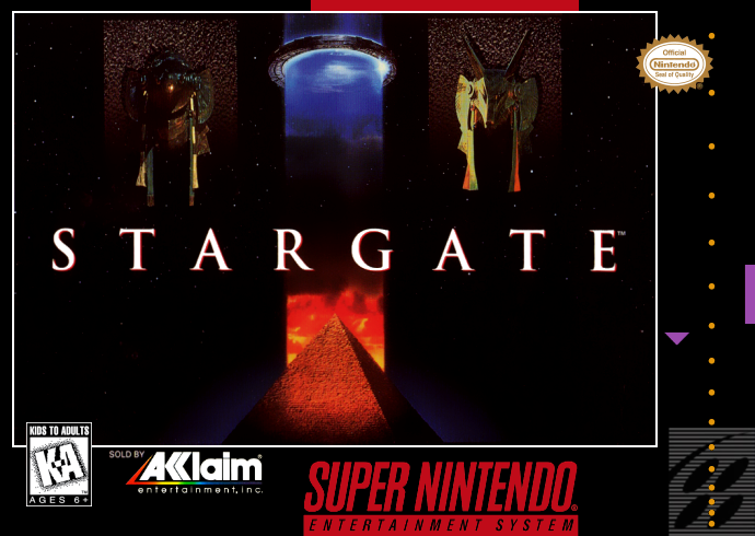 Stargate (Usa) Snes Print Poster