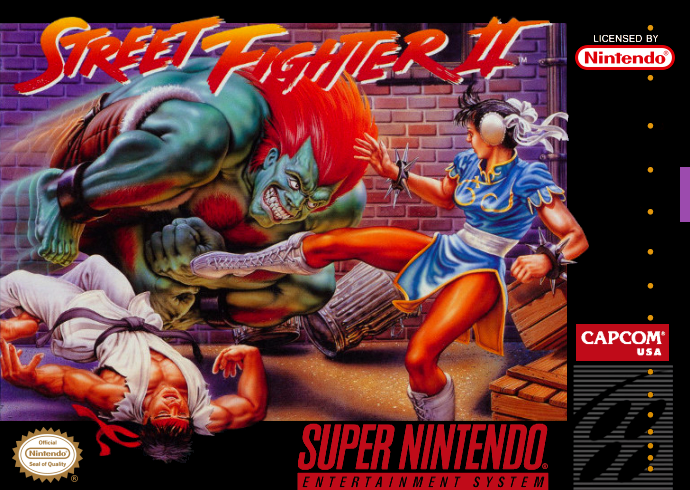 Street Fighter Ii (Usa) Snes Print Poster
