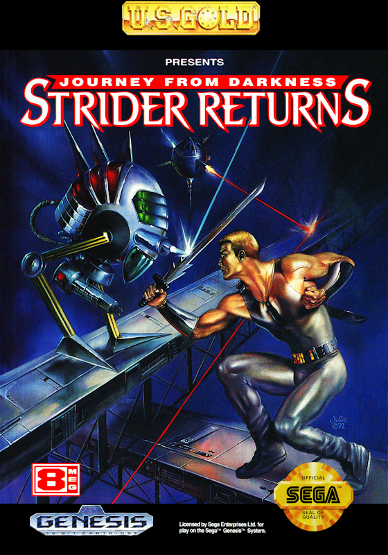 Strider Returns (Usa) Genesis Print Poster