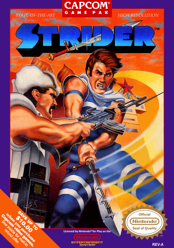 Strider (Usa) Nes Print Poster