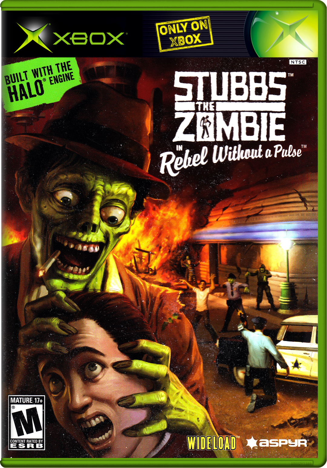 Stubbs The Zombie In Rebel Without A Pulse Xbox Print Poster