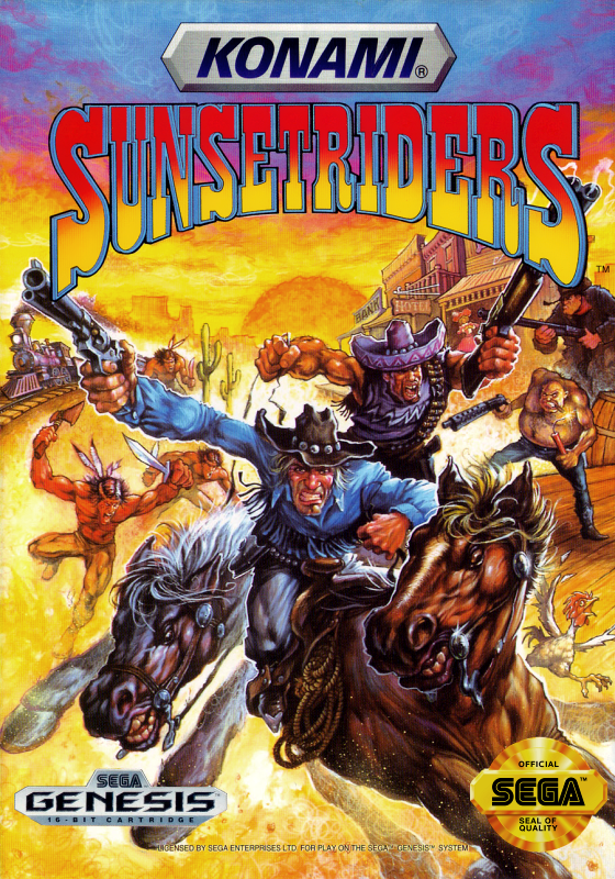 Sunset Riders (Usa) Genesis Print Poster