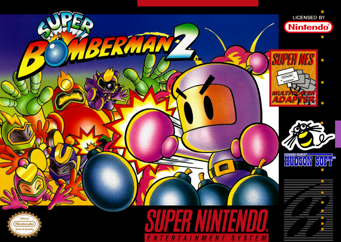 Super Bomberman 2 (Usa) Snes Print Poster