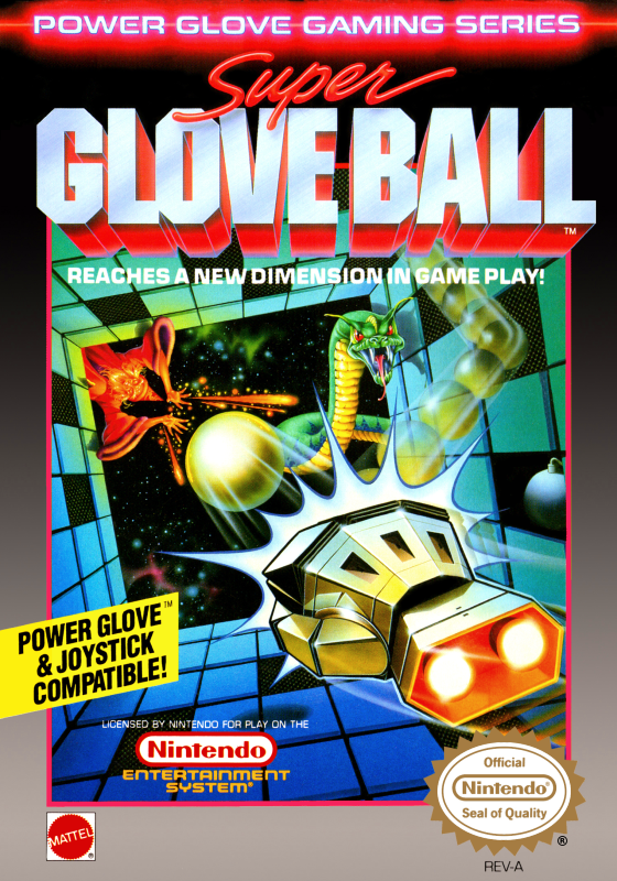 Super Glove Ball (Usa) Nes Print Poster