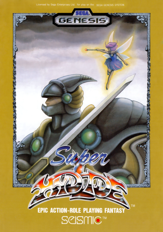 Super Hydlide (Usa) Genesis Print Poster