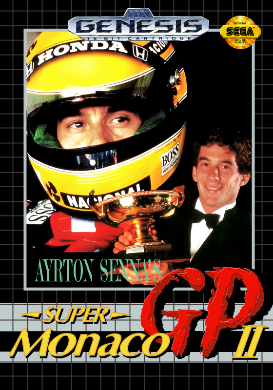 Super Monaco Gp Ii, Ayrton Senna S (Usa) Genesis Print Poster