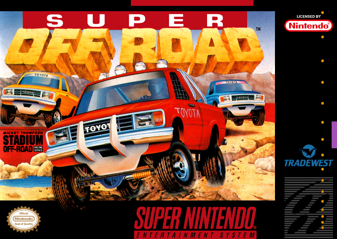 Super Off Road (Usa) Snes Print Poster