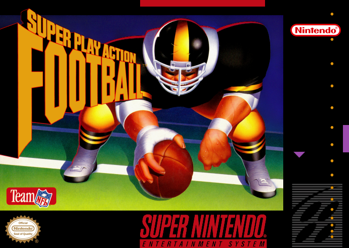 Super Play Action Football (Usa) Snes Print Poster