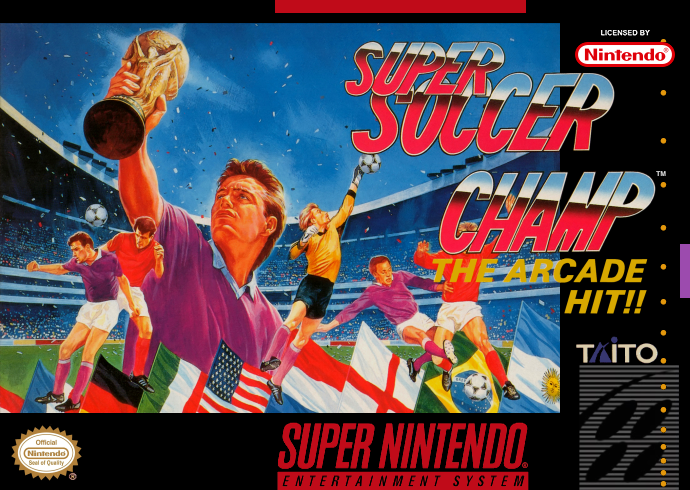 Super Soccer Champ (Usa) Snes Print Poster