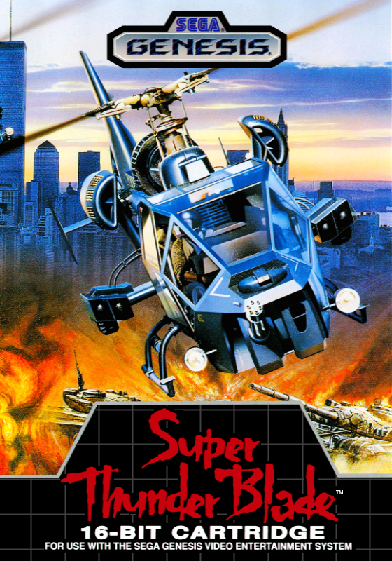 Super Thunder Blade (Usa) Genesis Print Poster