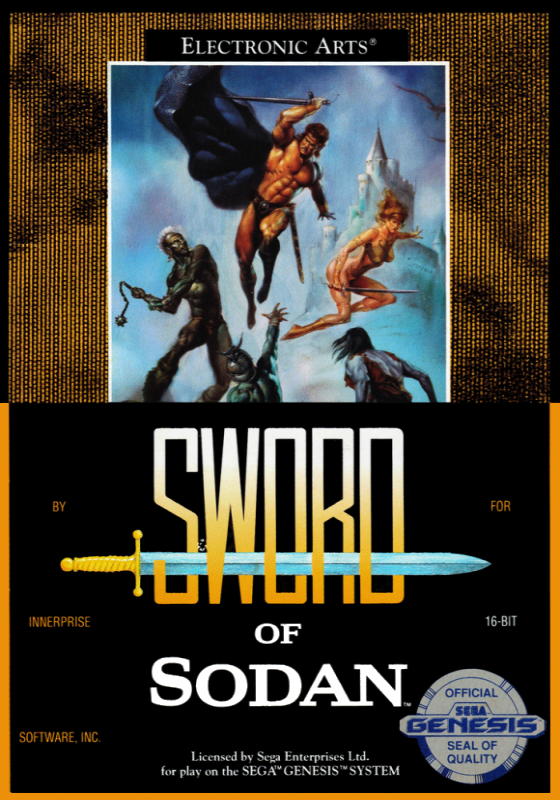 Sword Of Sodan (Usa) Genesis Print Poster