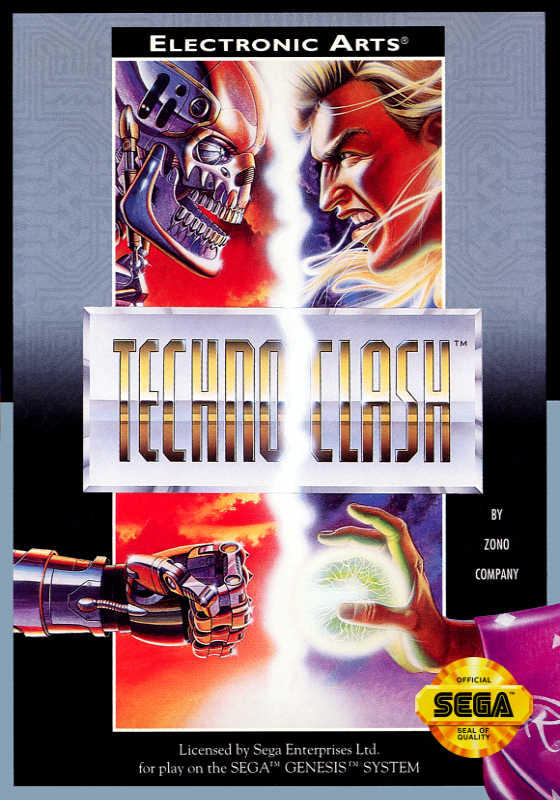 Technoclash (Usa) Genesis Print Poster
