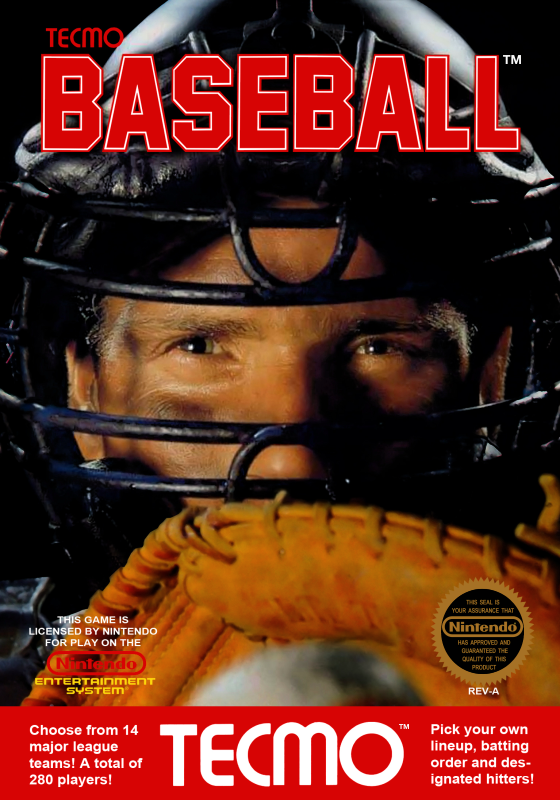 Tecmo Baseball (Usa) Nes Print Poster