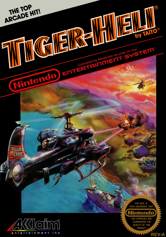 Tiger Heli (Usa) Nes Print Poster