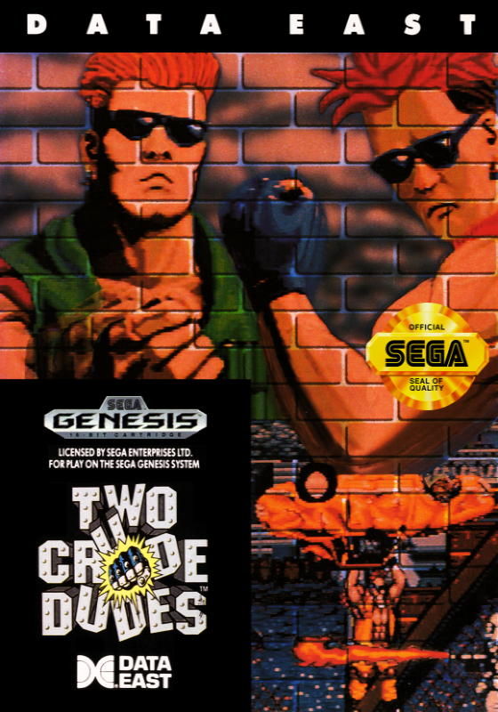 Two Crude Dudes (Usa) Genesis Print Poster