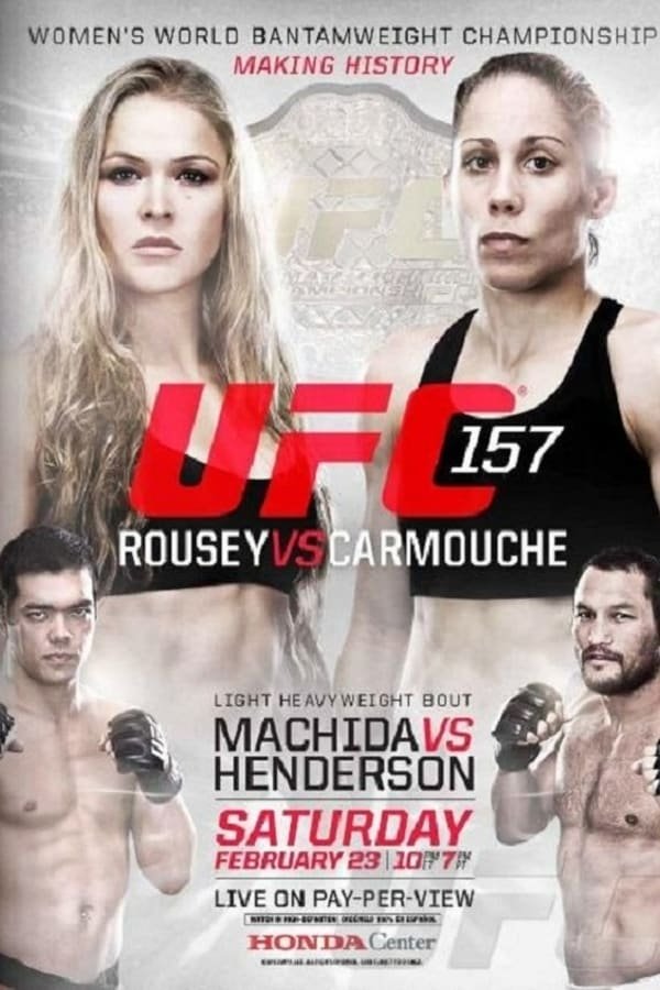 UFC 157 Rousey Vs. Carmouche Prelims Poster Print